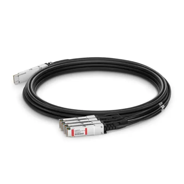 200G QSFP-DD to 4x50G QSFP28 passive branch cable
