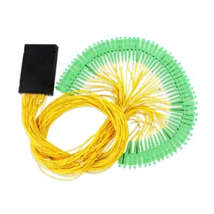 64-channel optical fiber PLC splitter