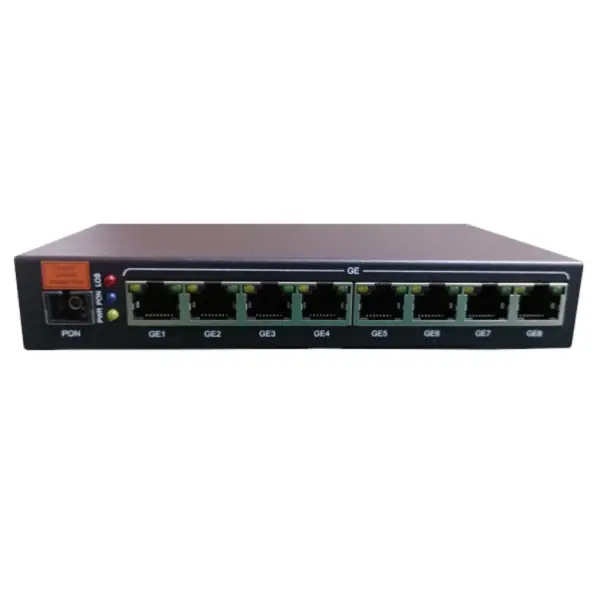 8-port 100 Mbit EPON POE ONU