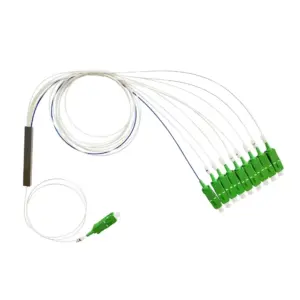 Multimode PLC fiber optic splitter