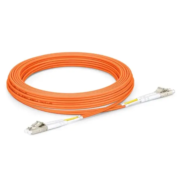 OM1 LC to LC UPC Duplex Fiber Patch Cord