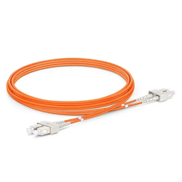 OM1 SC to SC UPC Duplex Fiber Patch Cord