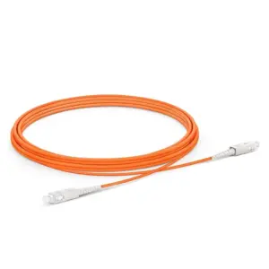 OM1 SC to SC UPC simplex fiber optic patch cord