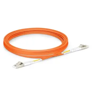 OM2 LC to LC UPC Duplex Fiber Patch Cord