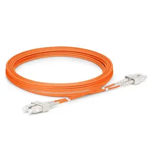 OM2 SC to SC UPC Duplex Fiber Optic Patch Cable