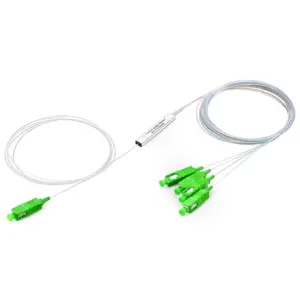 PLC fiber optic splitter 1x4