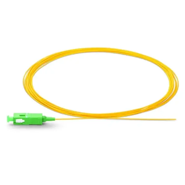 SC-APC single mode fiber pigtail