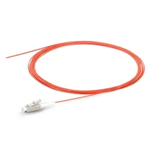 ST multimode fiber optic pigtail