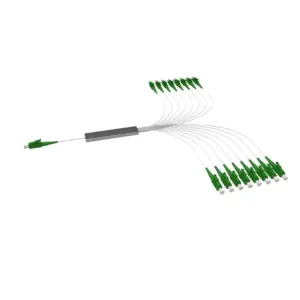Single mode PLC fiber optic splitter