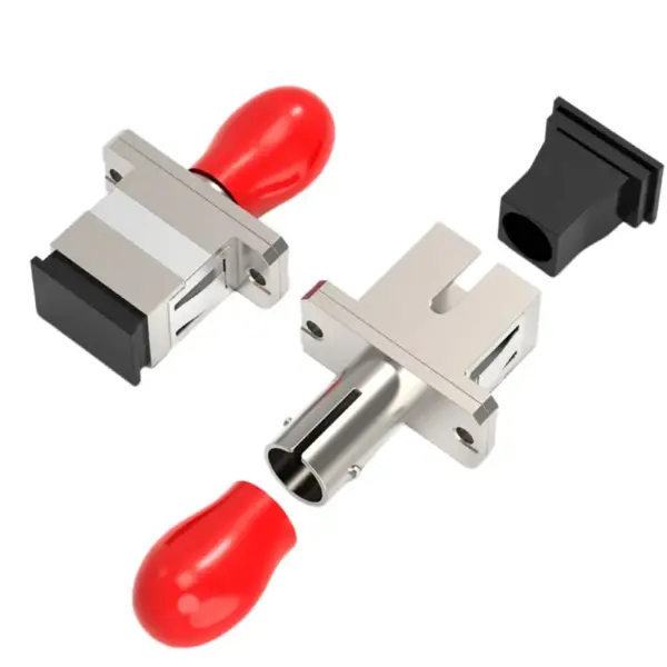 st and sc fiber optic connectors