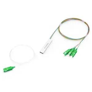 PLC fiber optic splitter 1x3