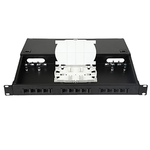 1U wall-mounted single-mode optical fiber distribution overhead box