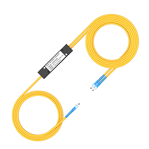 Tapered SC port fiber splitter